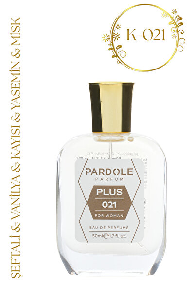 PARDOLE K-021 Meyvemsi Floral Favoris Kadın Parfum - 50 ml - Şeftali, Vanilya...