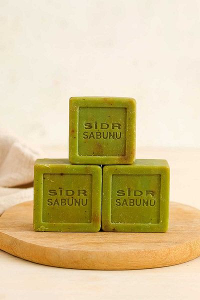 Home Es-Sidre Original Sidr Soap Natural-Vegetable, Spiritual Therapy, Miski Amberli, 125-130 Gr (1 Piece)
