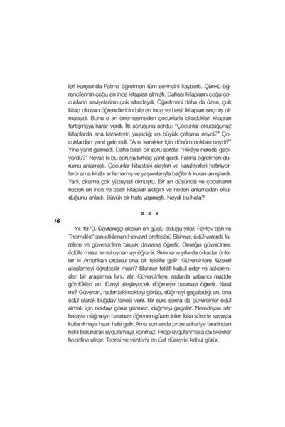 Doğan Kitap Beni Ödülle Cezalandırma