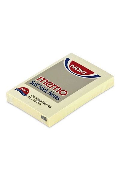 Noki Adhesive Note Paper 51 X 75 12006