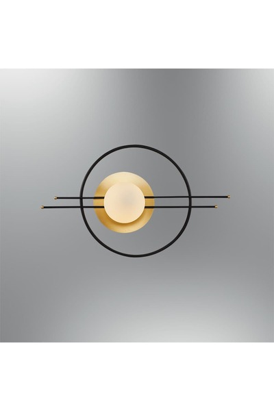 Özcan Aydınlatma Özcan Aydınlatma Aplik 3110 Mat Siyah