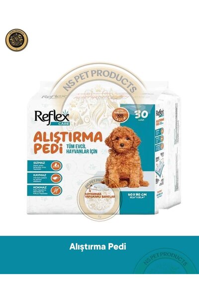 Reflex Care Care Kaydırmaz Köpek Alıştırma Pedi 60x90 Cm 30'lu