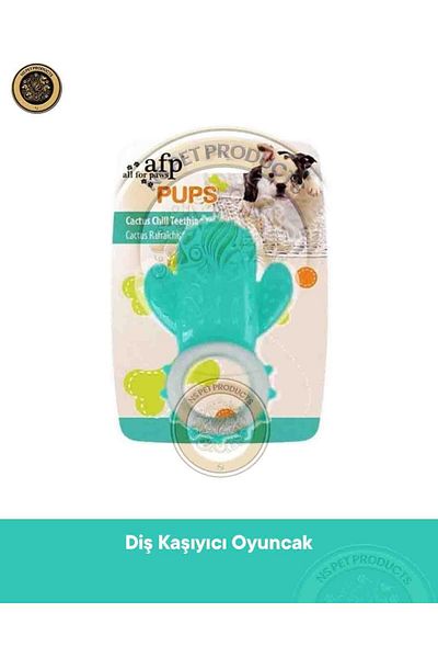 Afp Cactus Chill Teether Toy 7.5X11.5X4 cm