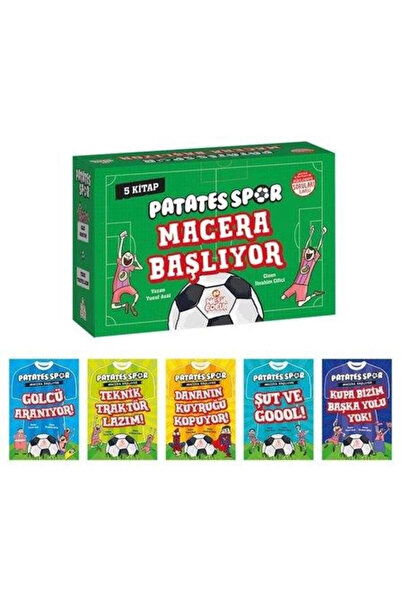 Nesil Yayınları Patatesspor 1 Macera Başlıyor Set Soru Kitapçığı - 5 Kitap Takım