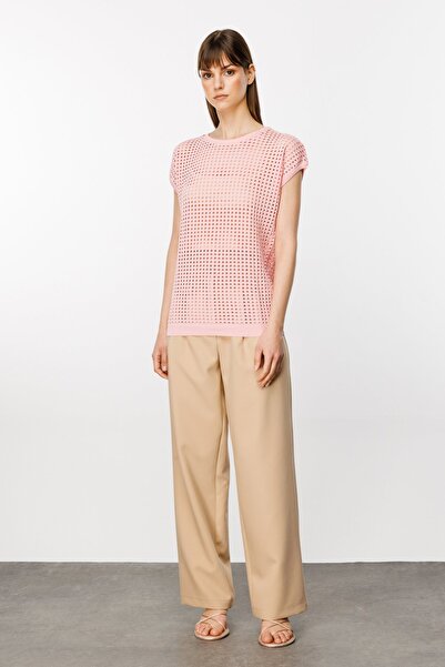 Ekol Πλεκτό κοντομάνικο πλεκτό Ten Mesh