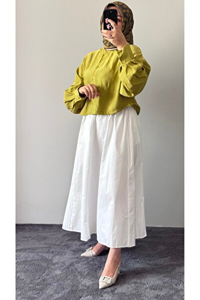 ALYAM BUTİK Tansel Kısa Gömlek