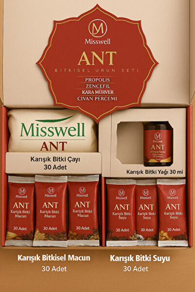 MİSSWELL Ant Bitkisel Ürün Seti - Bakteri Avcısı