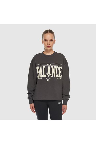 New Balance Unc3401 Anthracite Unisex Φούτερ