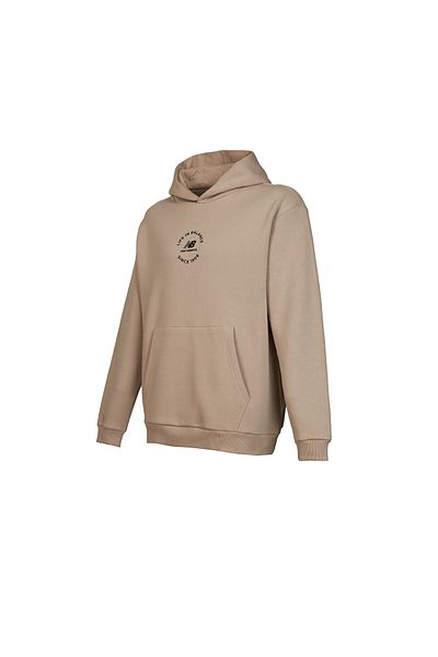 New Balance Unh3347 Μπεζ φούτερ Unisex