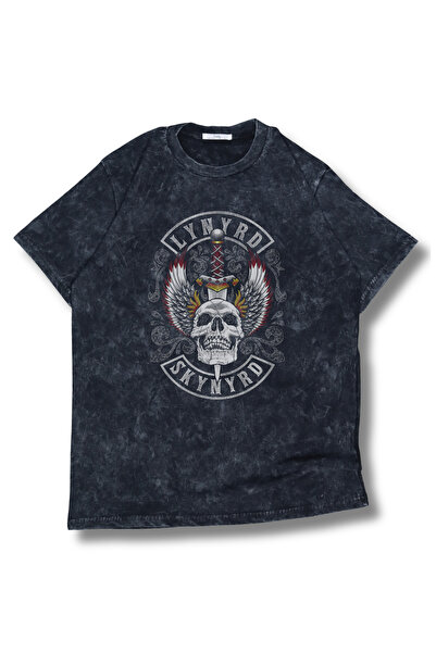 Fuddy Moda Lynyrd Skynyrd Printed Unisex Oversize T-Shirt - Rock-Metal Retro ...