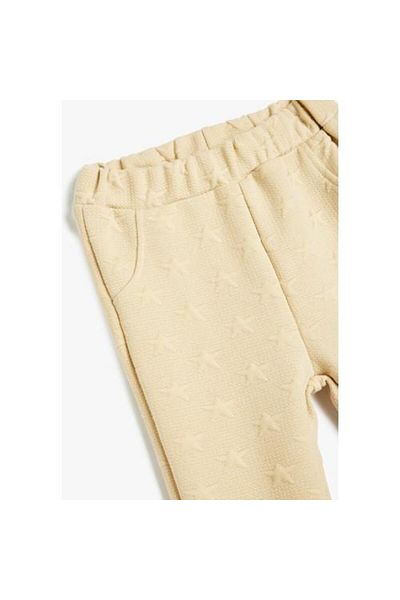 Koton Tepláky Jogger - elastický pas a detail kapsy