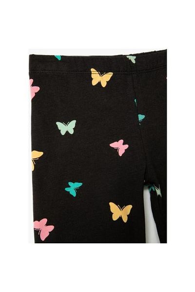 Koton Girl's Black Tights - 4skg40033ak Model
