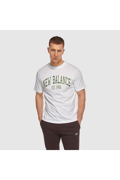 New Balance Mnt3326 Men's White T-Shirt