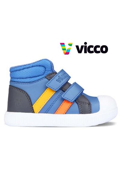 Vicco Yayo Orthopedic Kids Pantofi sport înalți Albastru