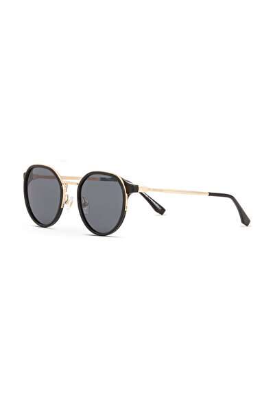 Despada Ds 2371 C1 Oval Black - Gold Unisex Sunglasses