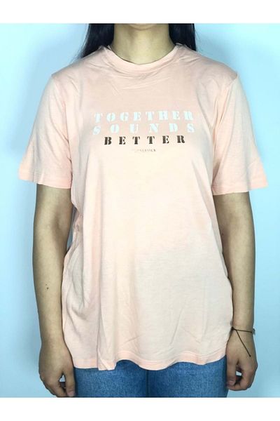 lumberjack WL LAYA 11SL10 3FX Salmon Tricou cu mânecă scurtă pentru femei Tricou pentru femei ROZ
