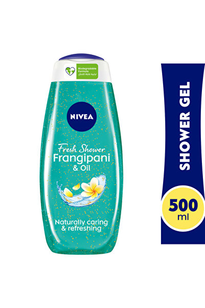 NIVEA نيفيا جل استحمام حبيبات زيت عطر الفرانجيباني 500مل