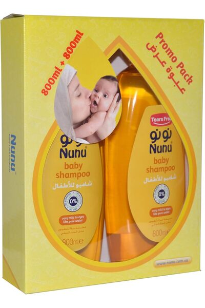 Nuno Nunu Baby Shampoo 800ml 800ml Of (211443) --- نونو شامبو 800مل 800مل عرض