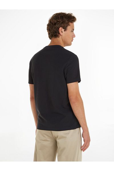 Calvin Klein Men's Black Crew Neck T-Shirt - K10K112516BEH