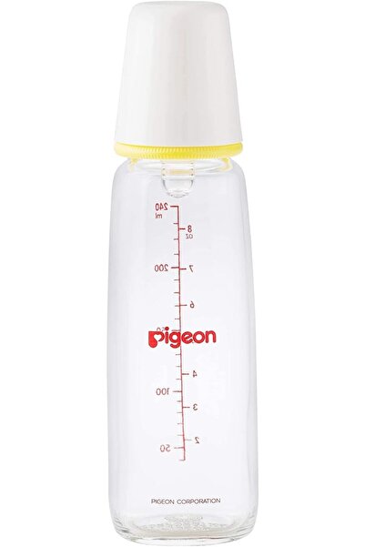 Pigeon K8 Nursing Glass Bottle 240ml Pa (02905) --- بيجون رضاعه زجاج 240مل 290