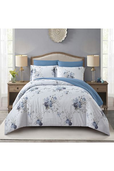 Sleep Blue مفرش مها صيفي مزدوج 6 قطع