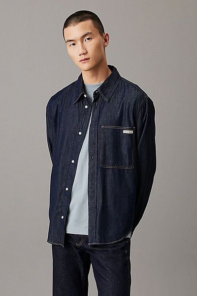 Calvin Klein REGULÁRNÍ DENIM TRIČKO
