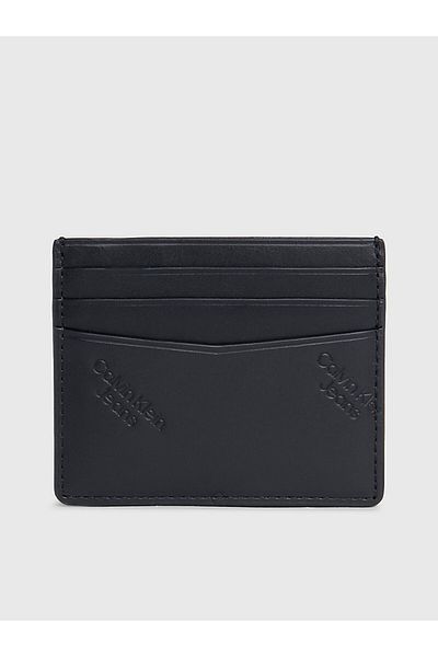 Calvin Klein Men's Logo Print Card Holder