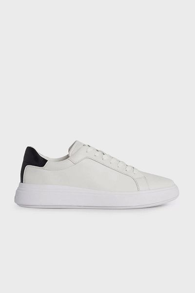 Calvin Klein Low Top Lace Up Lth Herren Sneaker Hm0hm01016-0k9