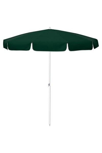 matchbang Yeşil Polyester Plaj Şemsiyesi (BİDONSUZ) 10 Telli 2 Metre Branda K...