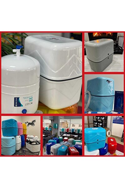 EMTEK Ecobox 8 Litre 5 Aşamalı Yumuşak Içimli Çelik Tanklı Su Arıtma Cihazı (...