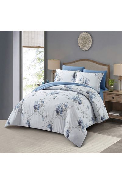 Sleep Blue مفرش مها صيفي مزدوج 6 قطع