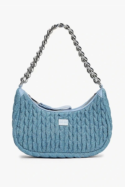 Tommy Hilfiger حقيبة كتف نسائية من TJW ICONIC SHOULDER DENIM AW0AW173010GY