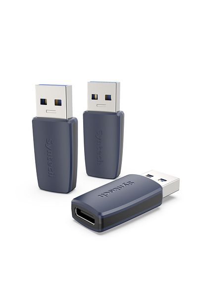 SYNTECH | محول USB-C أنثى إلى USB ذكر 3.0 بسرعة نقل تصل إلى 5 جيجابت في الثانية
