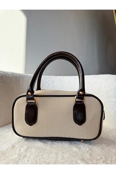 emelimin Beliz Model Bitter Brown Hand and Arm Bag