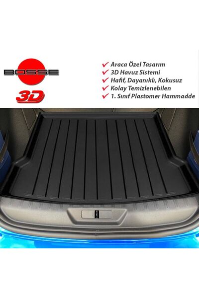 BOSSE VW Polo Bagaj Havuzu Üst Bagaj (AW) 2018 Sonrası