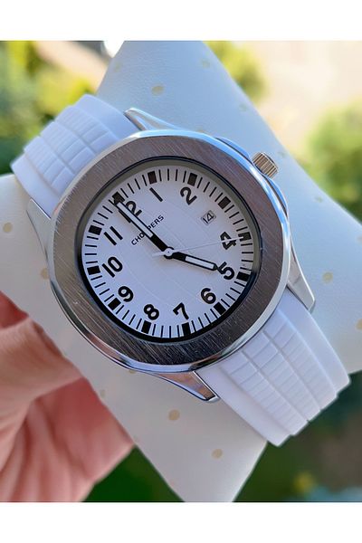 Weluxa Sports Men's Wrist Watch with Silicone Band Calendar
