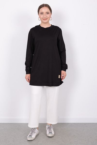 Linvey Summer Casual Thin Combed Cotton Fabric Women's Tunic