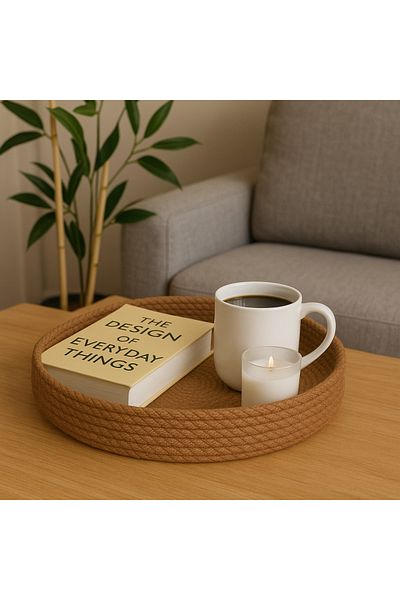 ÖRGÜM Декоративен органайзер за кошница 25x5 см