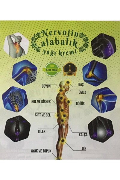 Tabib Lokman Nervojin Alabalık Yağı Kremi 100ml 5adet