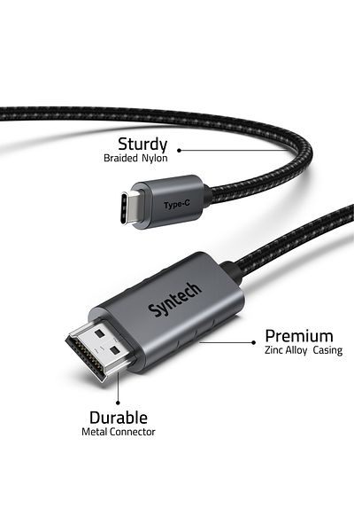 SYNTECH | USB-C to HDMI Thunderbolt 3 2560*1440 @60Hz