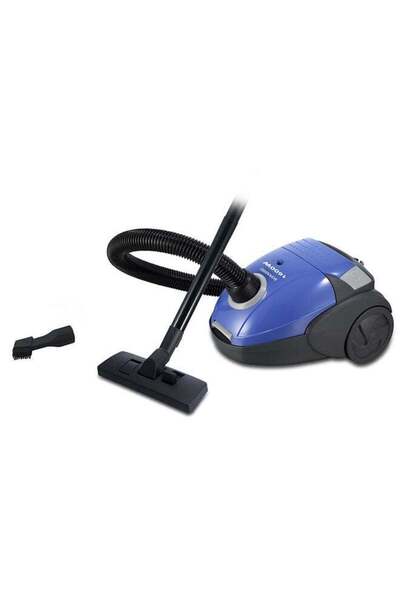 sonashi مكنسة كهربائية أسطوانية سعة ١.٥ لتر | أنبوبان بلاستيكيان داخليان مع س...