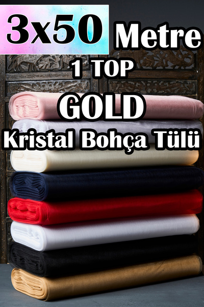 Dantelux Багатофункціональна кришталева тканина (тканина для пакування) 3x50 ...