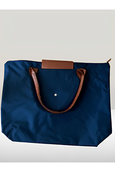 DeCupe Kadın Kol Çantası Fermuarlı Kapaklı İç Cepli Su Geçirmez Kumaş