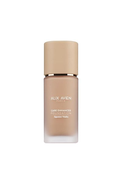 alix avien paris FACE FOUNDATION Care Enhancer Foundation – 808 Warm Amber