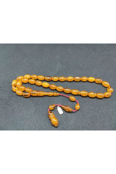 İskeçe Exclusive Ayhan Turan Masterpiece 0.6 Delim Ottoman Miskevi Taste Squeeze Amber Certified 8165