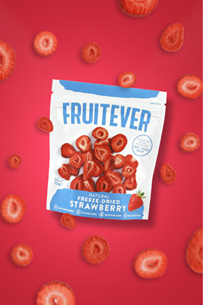 Freeze Dried Çilek Dondurularak Kurutulmuş 15g