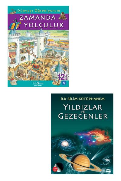 TÜRKİYE İŞ BANKASI KÜLTÜR YAYINLARI Zamanda Yolculuk + Yıldızlar Ve Gezegenle...