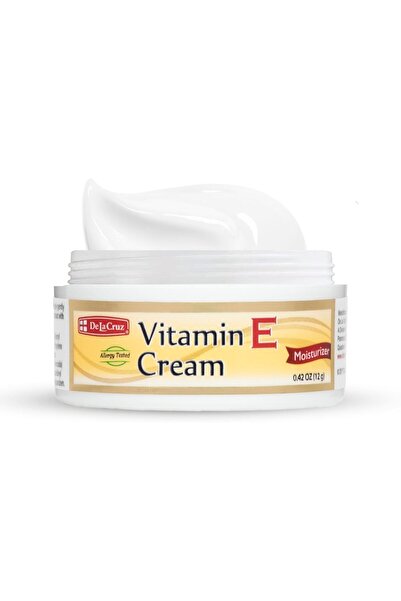 De La Cruz دي لا كروز كريم فيتامين اي لحماية البشرة من الأكسدة - 12 جم