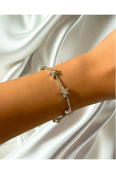 Lumina Atelier Zircon Star Bracelet