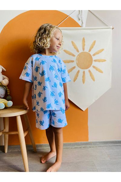 VEKSORA Summer Natural Pajama Set (Age 1-8)